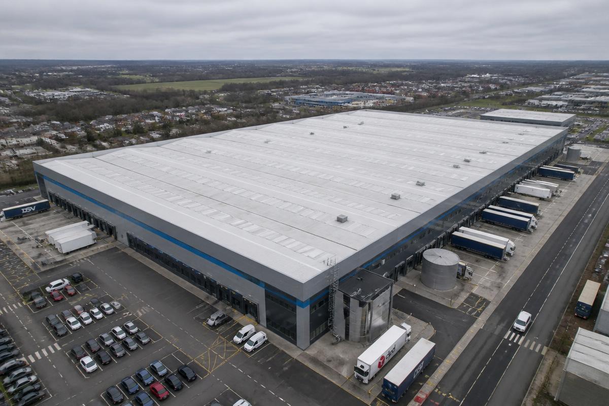 Industrial roofing project